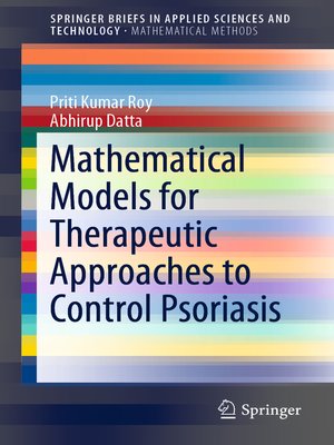 cover image of Mathematical Models for Therapeutic Approaches to Control Psoriasis